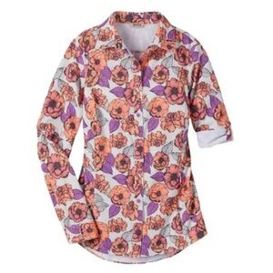 Duluth Trading Co. Sidewinder Vented Shirt Size XXL Floral Outdoor Hiking‎